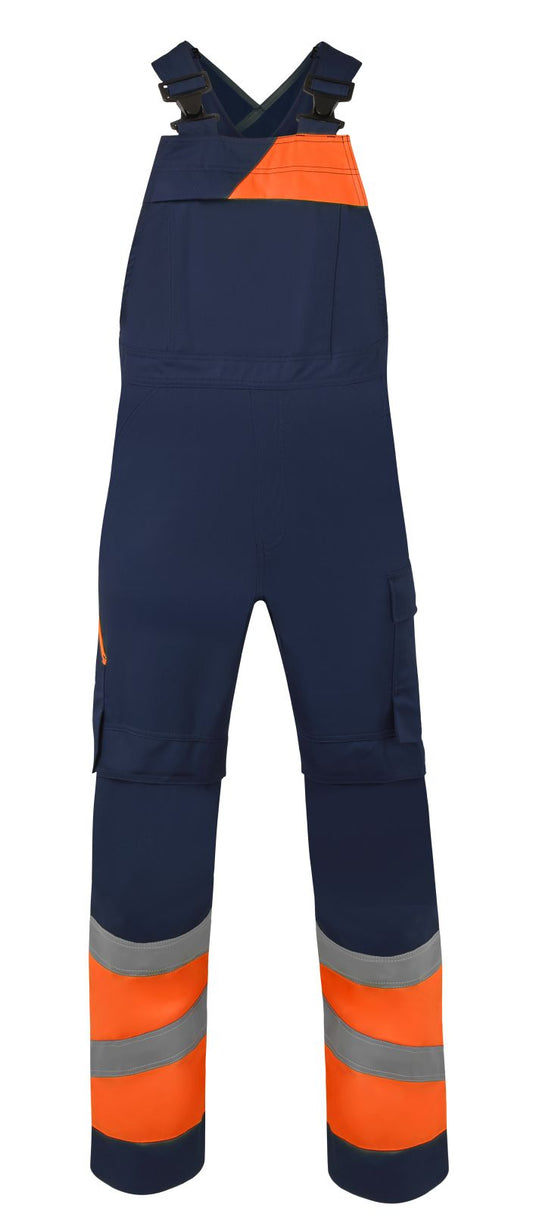 Havep High Visibility + Amerikaanse overall 20446 HiVis marineblauw-fluo oranje(AAF)