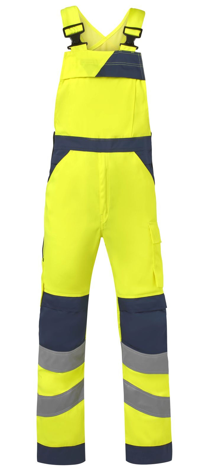 Havep High Visibility + Amerikaanse overall 20447 HiVis fluo geel-marine(AOV)