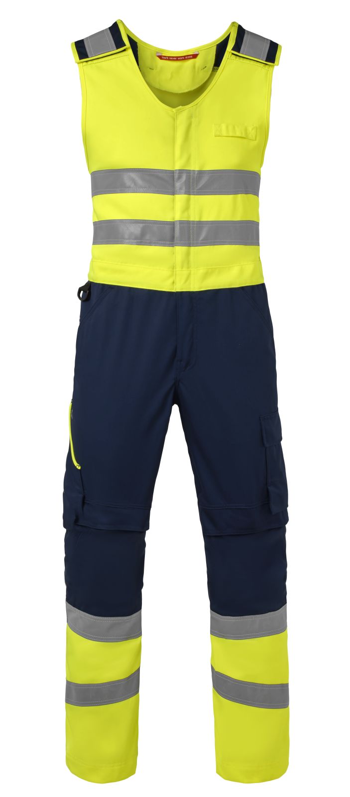 Havep High Visibility + Bodybroek 20453 HiVis marineblauw-fluo geel(AAA)