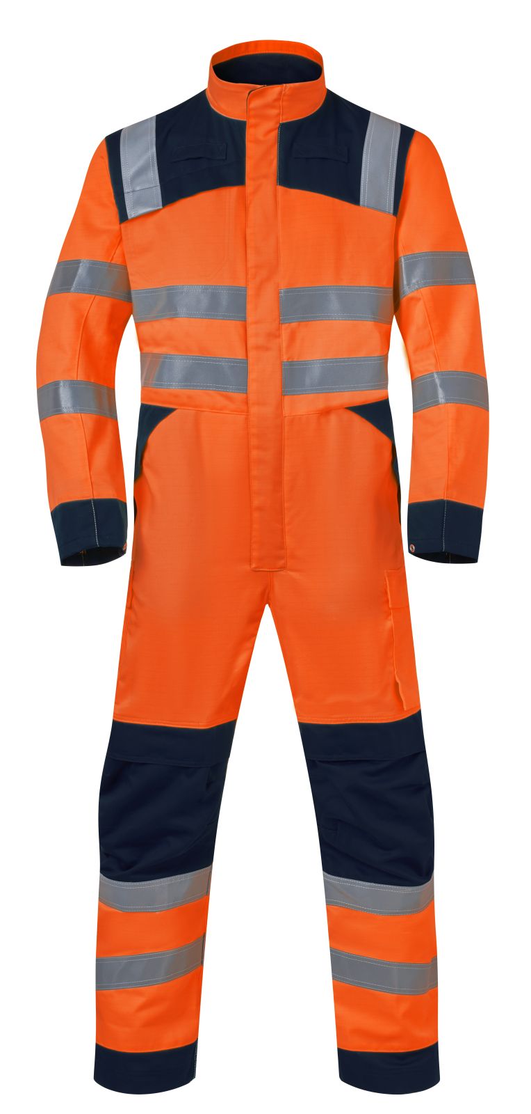 Havep Multi Protector + inherent FR Overall 20475 vlamwerend antistatisch vlamboog HiViS lassen chemicaliën fluo oranje-marineblauw(AOU)