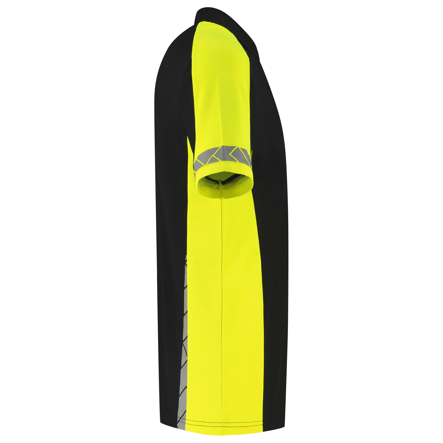 Tricorp Workwear Reflective Redefined Poloshirts 206104 zwart-fluo geel(blackfluoryellow)