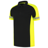 Tricorp Workwear Reflective Redefined Poloshirts 206104 zwart-fluo geel(blackfluoryellow)