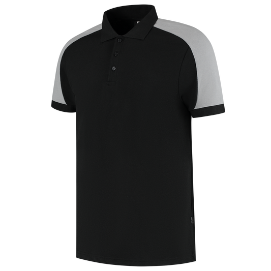 Tricorp Workwear Bicolor Redefined Poloshirts 206106 zwart-grijs(blackgrey)