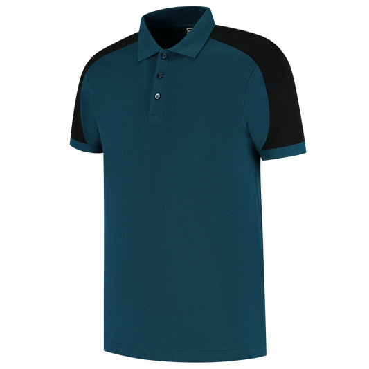 Tricorp Workwear Bicolor Redefined Poloshirts 206106 teal-zwart(tealblack)