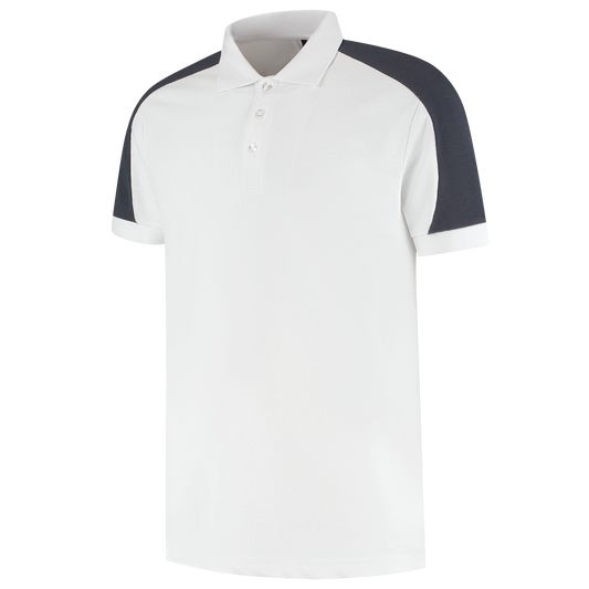 Tricorp Workwear Bicolor Redefined Poloshirts 206106 zwart-antracietgrijs(whiteanthracite)