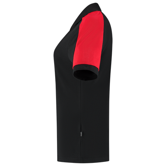 Tricorp Workwear Bicolor Redefined Poloshirts 206108 Dames zwart-fel rood(blackbrightred)