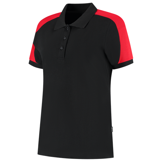 Tricorp Workwear Bicolor Redefined Poloshirts 206108 Dames zwart-fel rood(blackbrightred)