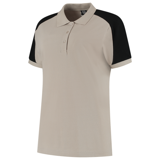 Tricorp Workwear Bicolor Redefined Poloshirts 206108 Dames zand-zwart(sandblack)