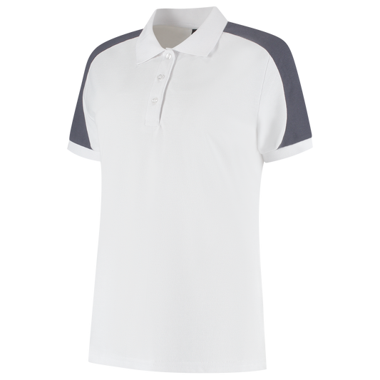 Tricorp Workwear Bicolor Redefined Poloshirts 206108 Dames zwart-antracietgrijs(whiteanthracite)