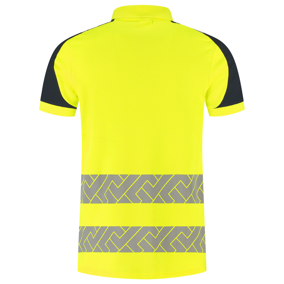 Tricorp Workwear High Vis Redefined Poloshirts 206103 fluo geel-inktblauw(fluoryellowink)