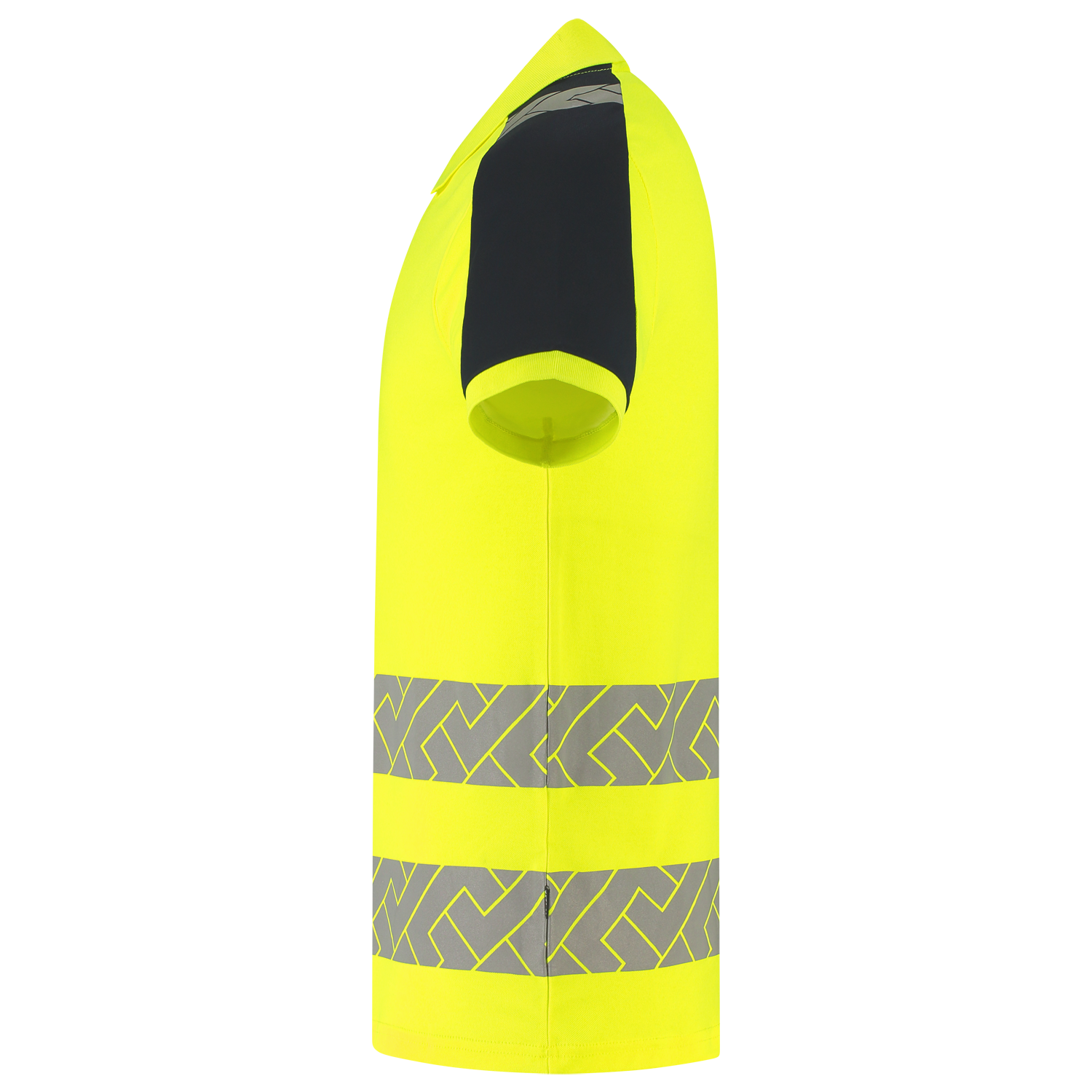 Tricorp Workwear High Vis Redefined Poloshirts 206109 Industrieel Wasbaar HiVis fluo geel-inktblauw(fluoryellowink)