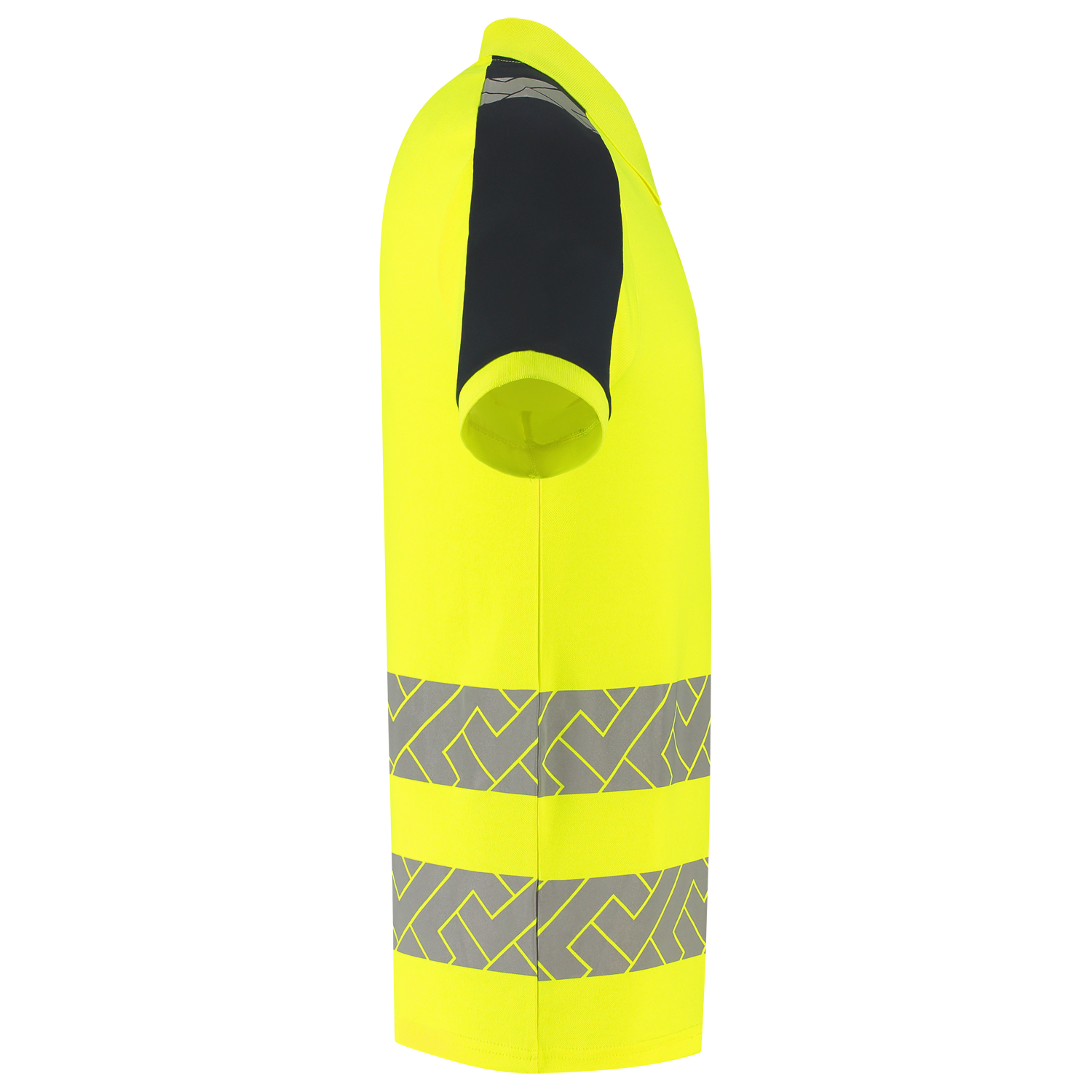 Tricorp Workwear High Vis Redefined Poloshirts 206109 Industrieel Wasbaar HiVis fluo geel-inktblauw(fluoryellowink)