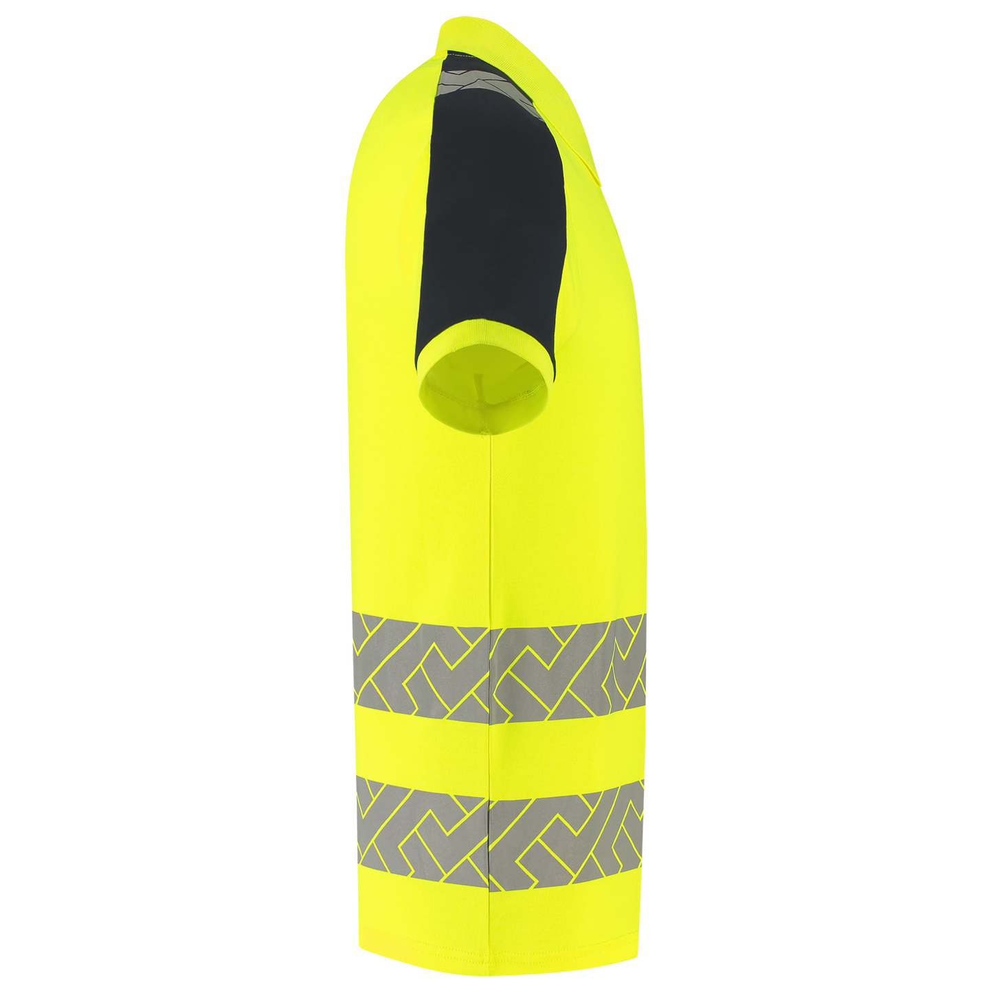 Tricorp Workwear High Vis Redefined Poloshirts 206109 Industrieel Wasbaar HiVis fluo geel-inktblauw(fluoryellowink)