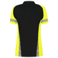 Tricorp Workwear Reflective Redefined Poloshirts 206110 Dames HiVis zwart-fluo geel(blackfluoryellow)