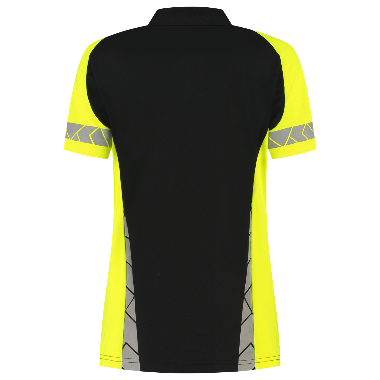 Tricorp Workwear Reflective Redefined Poloshirts 206110 Dames HiVis zwart-fluo geel(blackfluoryellow)