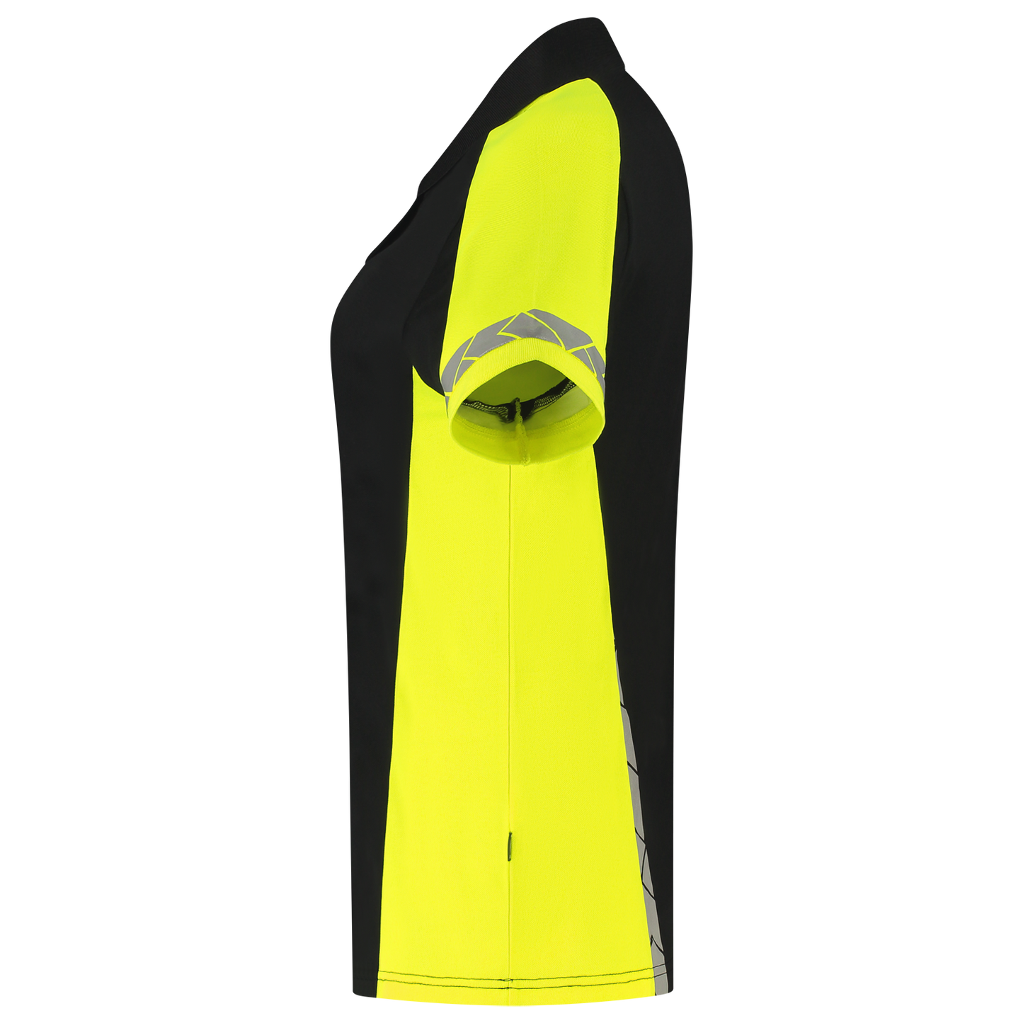 Tricorp Workwear Reflective Redefined Poloshirts 206110 Dames HiVis zwart-fluo geel(blackfluoryellow)