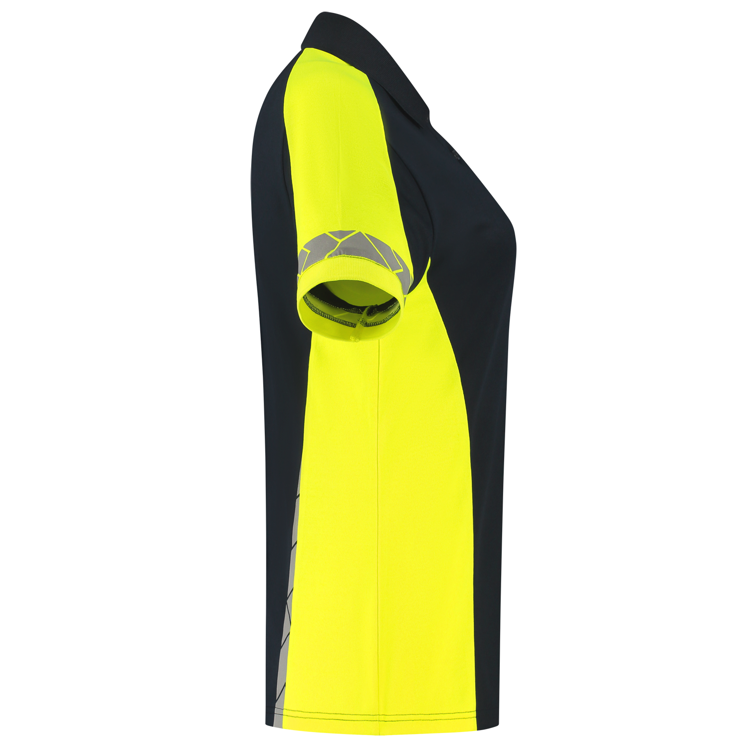 Tricorp Workwear Reflective Redefined Poloshirts 206110 Dames HiVis inktblauw-fluo geel(inkfluoryellow)