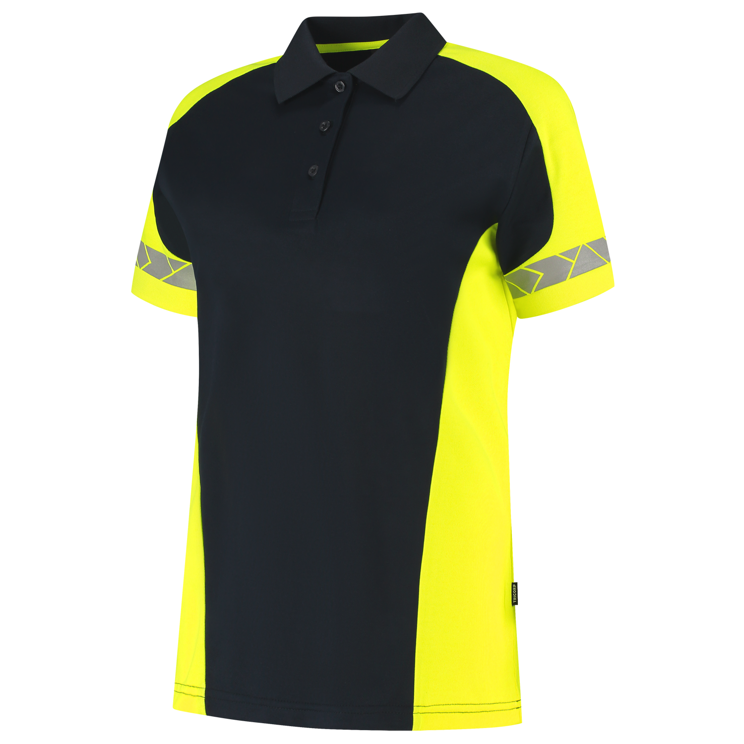 Tricorp Workwear Reflective Redefined Poloshirts 206110 Dames HiVis inktblauw-fluo geel(inkfluoryellow)