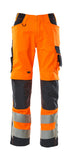 Mascot Safe Supreme Broeken 20879-236 fluo oranje-donker marineblauw(14010)