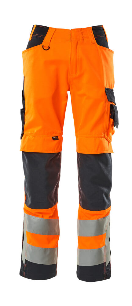 Mascot Safe Supreme Broeken 20879-236 fluo oranje-donker marineblauw(14010)