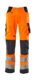 Mascot Safe Supreme Broeken 20879-236 fluo oranje-donker marineblauw(14010)