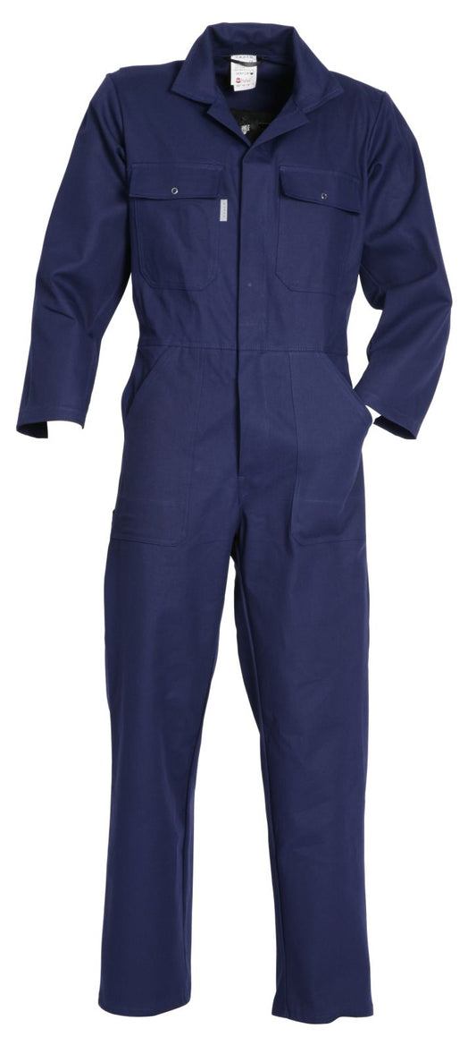 Havep Overalls 2090 katoen Drukknopen marineblauw(100)
