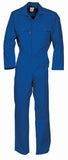 Havep Overalls 2090 katoen Drukknopen kobaltblauw(170)
