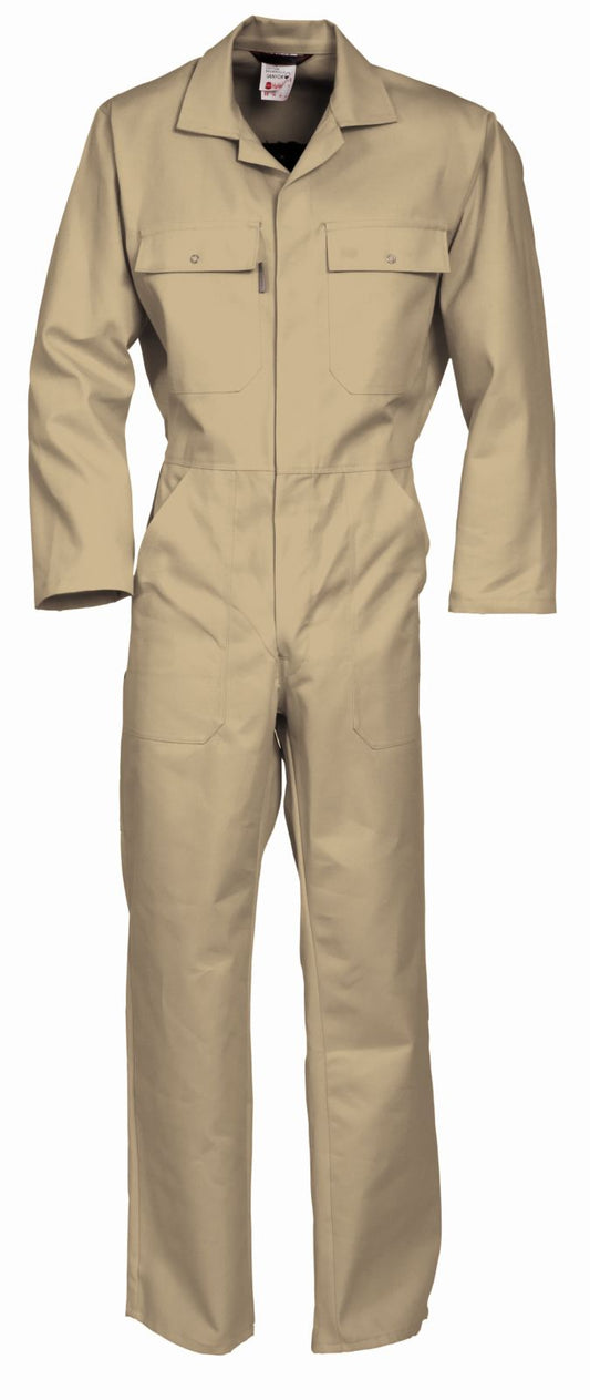 Havep Overalls 2090 katoen Drukknopen khaki(350)