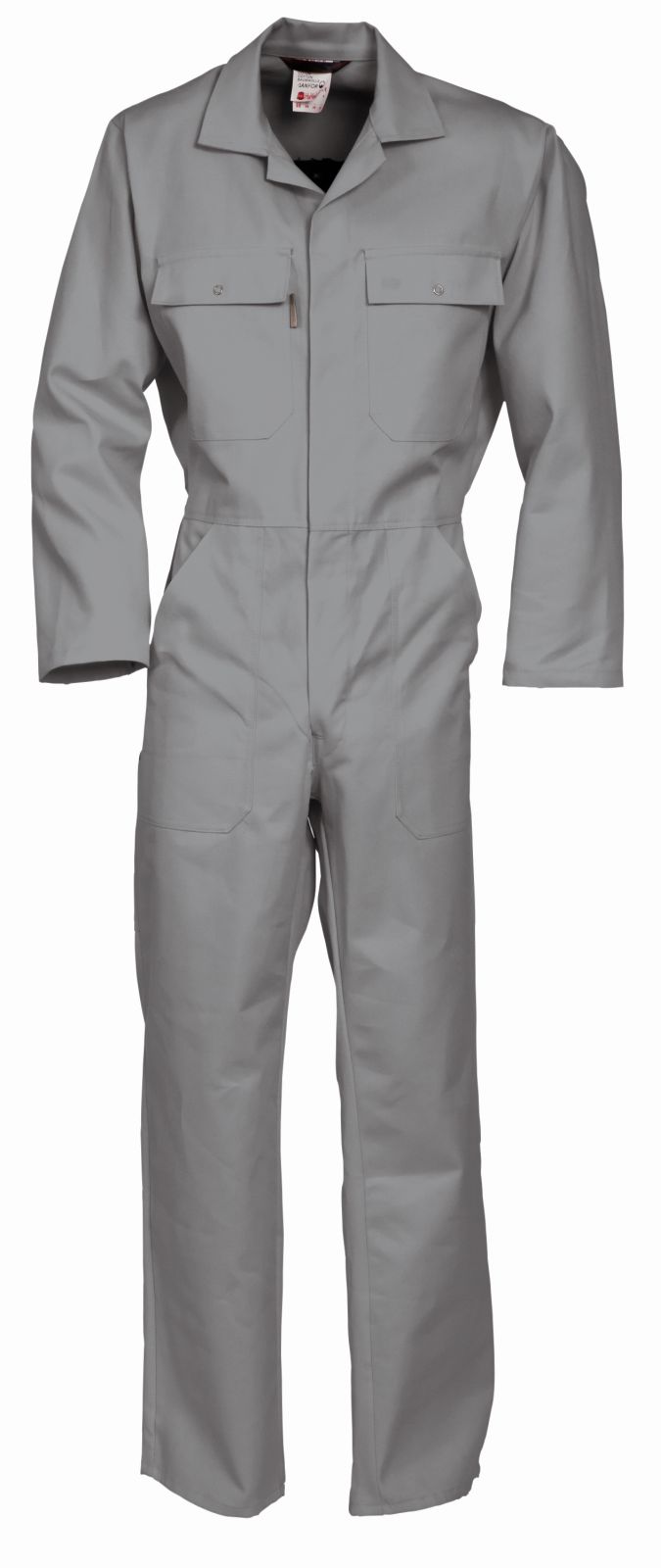 Havep Overalls 2090 katoen Drukknopen grijs(543)