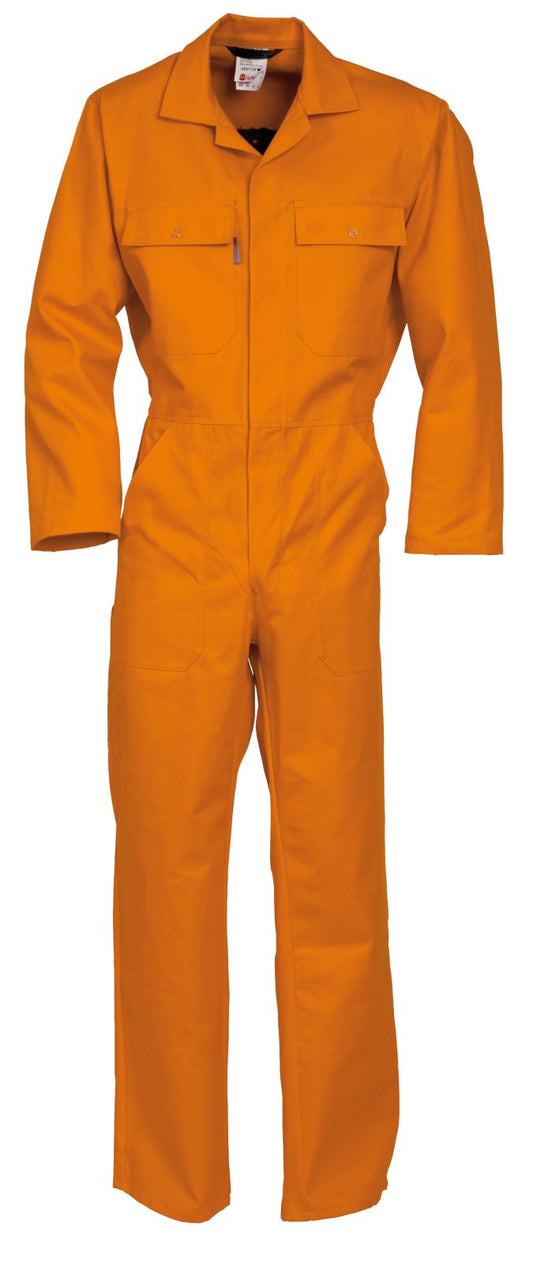 Havep Overalls 2090 katoen Drukknopen oranje(600)