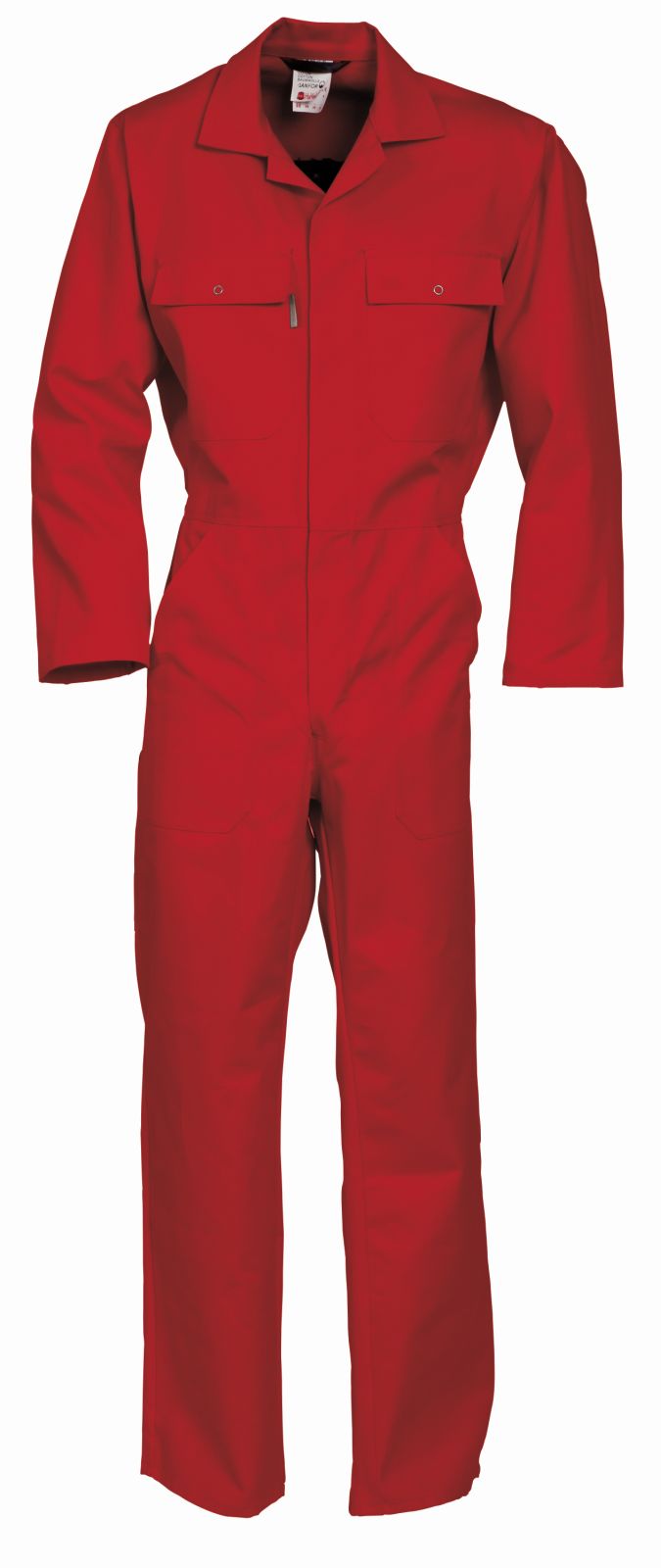 Havep Overalls 2090 katoen Drukknopen rood(700)