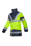 Sioen Jassen Skollfield HiVis fluo geel-marineblauw