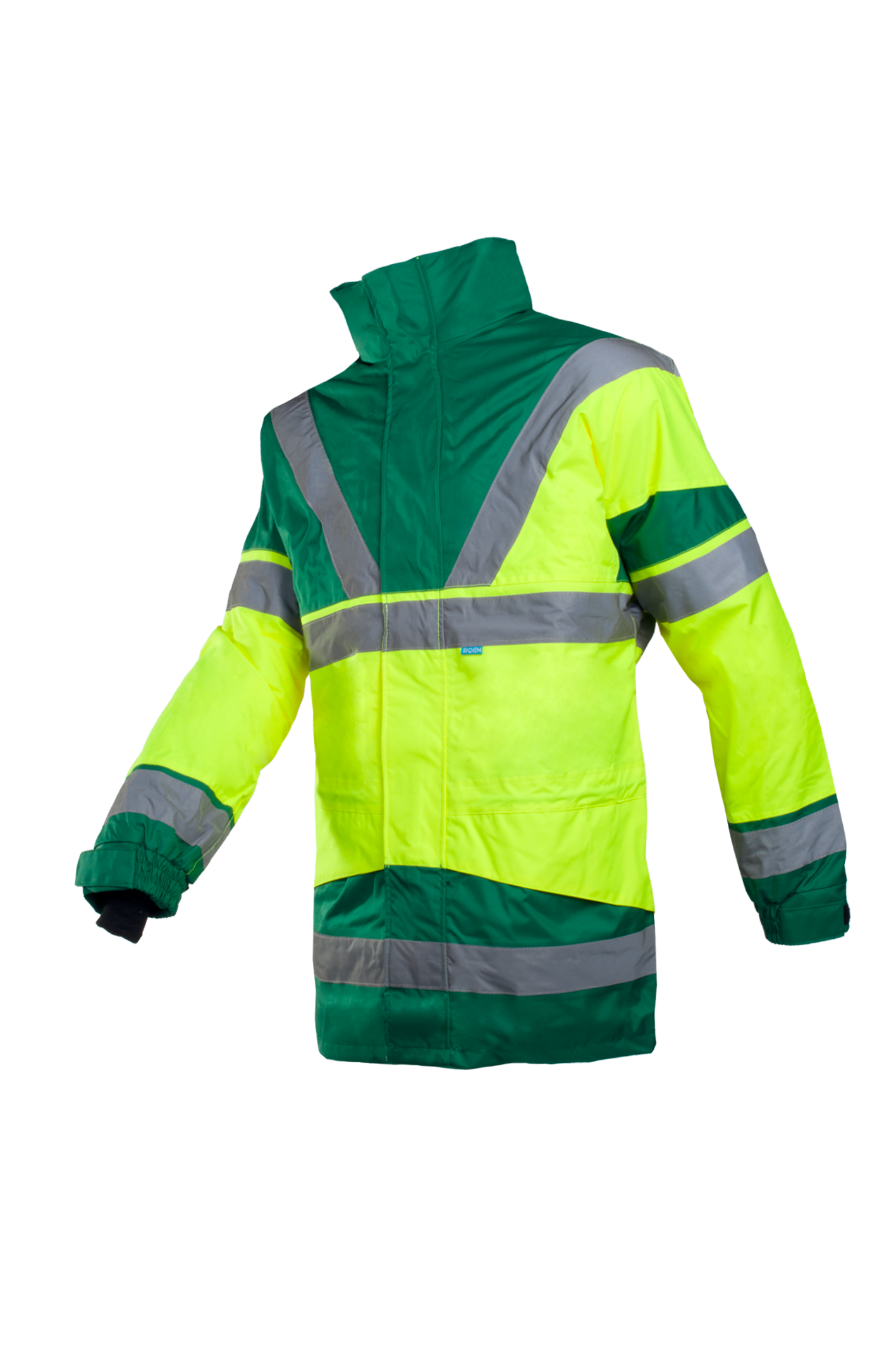 Sioen Jassen Skollfield HiVis fluo geel-groen