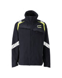 Mascot Accelerate Multisafe Jas 21209-284 Ultimate Stretch vlamvertragend antistatisch HiVis donker marineblauw-fluo geel(01017)