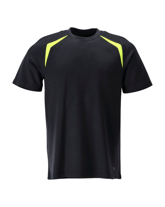 Mascot Accelerate Multisafe T-shirt 21582-327 vlamwerend antistatisch donker marineblauw-fluo geel(01017)