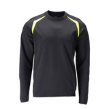 Mascot Accelerate Multisafe Sweatshirt 21584-337 vlamwerend antistatisch donker marineblauw-fluo geel(01017)