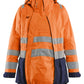 Blaklader Dames High Vis Inzetstuk Jas 21721987 dames HiVis winterparka 4472 HiVis fluo oranje(5300)