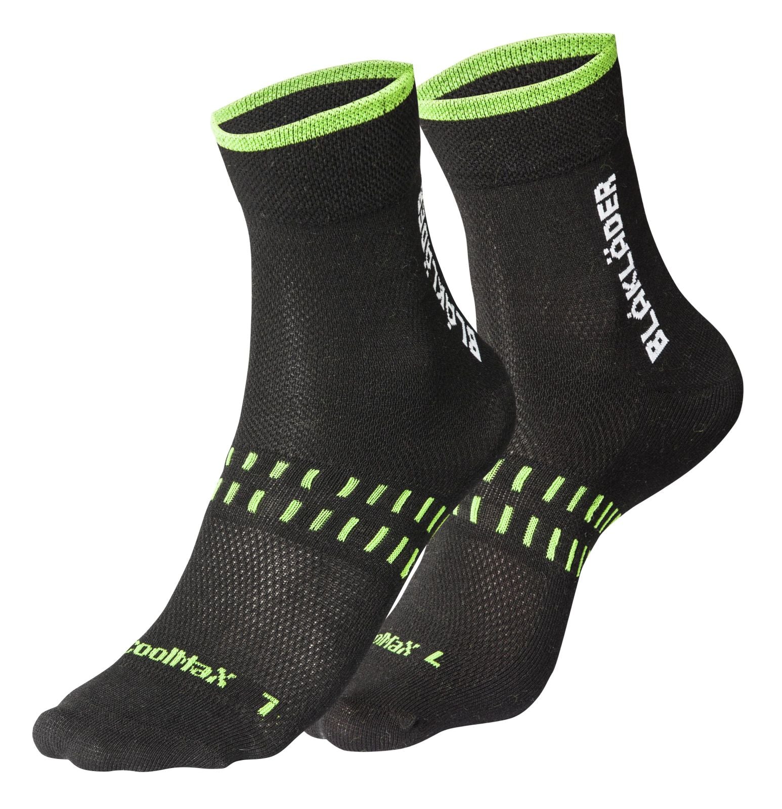 Blaklader Sokken 21901093 2-pack zwart-neongroen(9964)