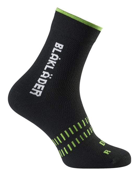 Blaklader Sokken 21901093 2-pack zwart-neongroen(9964)