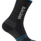 Blaklader Sokken 21911094 zwart-neonblauw(9968)