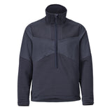 Mascot Customized Fleecetrui 22005-681 korte rits en voering donker marineblauw(010)