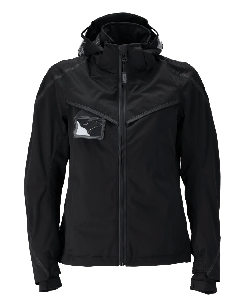 Mascot Customized Shell jas 22011-657 Ultimate Stretch winddicht waterdicht lichtgewicht ademend dames zwart(09)