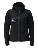 Mascot Customized Shell jas 22011-657 Ultimate Stretch winddicht waterdicht lichtgewicht ademend dames zwart(09)