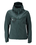 Mascot Customized Shell jas 22011-657 Ultimate Stretch winddicht waterdicht lichtgewicht ademend dames bosgroen(34)