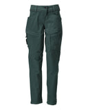 Mascot Customized broek 22058-605 Functioneel Ultimate Stretch waterafstotend lichtgewicht Dames pasvorm Diamond bosgroen(34)