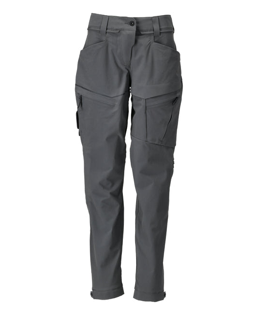 Mascot Customized broek 22058-605 Functioneel Ultimate Stretch waterafstotend lichtgewicht Dames pasvorm Diamond steengrijs(89)