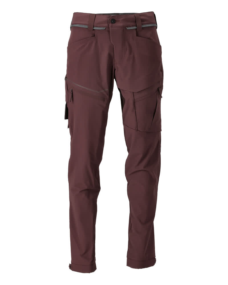 Mascot Customized Broek 22059-605 Functioneel Ultimate Stretch Waterafstotend Lichtgewicht bordeaux(22)