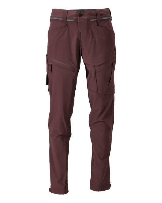 Mascot Customized Broek 22059-605 Functioneel Ultimate Stretch Waterafstotend Lichtgewicht bordeaux(22)