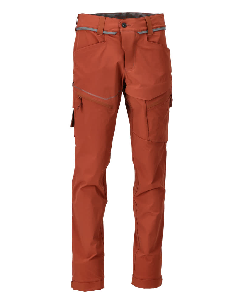 Mascot Customized Broek 22059-605 Functioneel Ultimate Stretch Waterafstotend Lichtgewicht herfstrood(24)