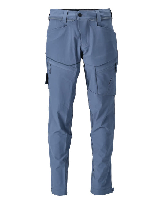 Mascot Customized Broek 22059-605 Functioneel Ultimate Stretch Waterafstotend Lichtgewicht steenblauw(85)